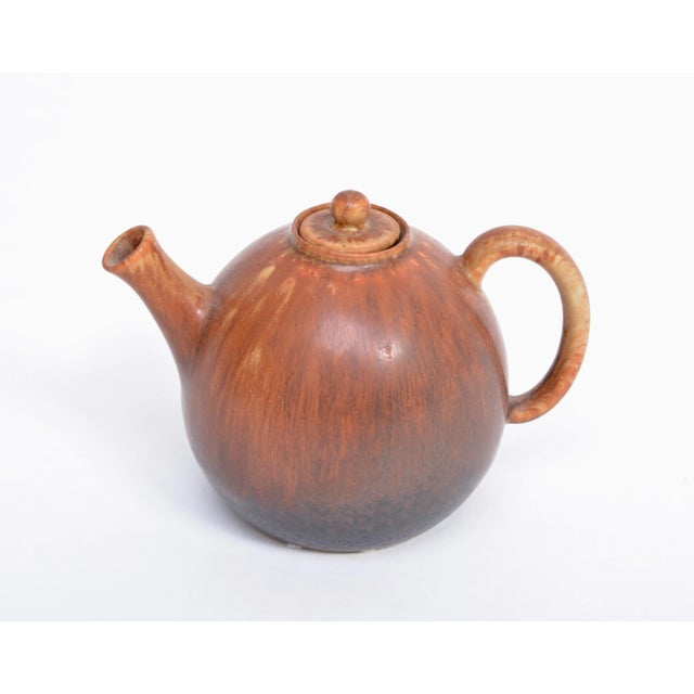 Ceramic Ceramic Tea Pot by Carl Harry Stålhane for Rörstrand, 1960s For Sale - Image 7 of 8