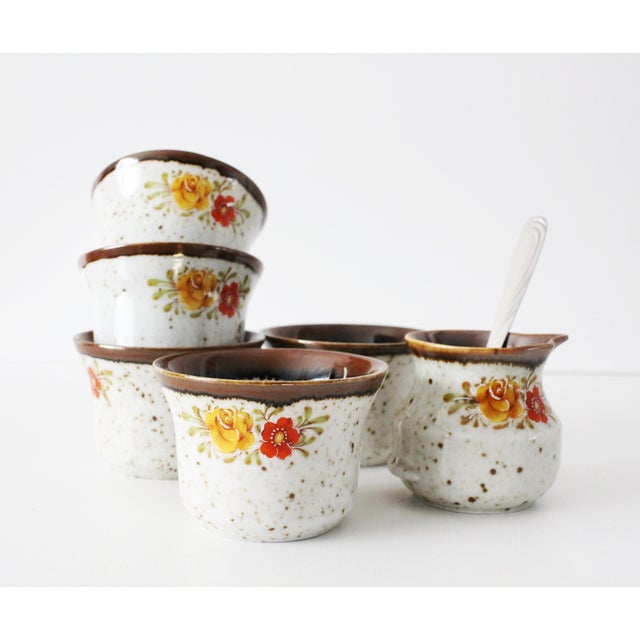 Beige Tea Set from Gesch, 1960, Set of 6 For Sale - Image 8 of 8