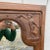 French Carved Wall Mirror Boule Tournament Game Score Board Cabinet For Sale - Image 4 of 12