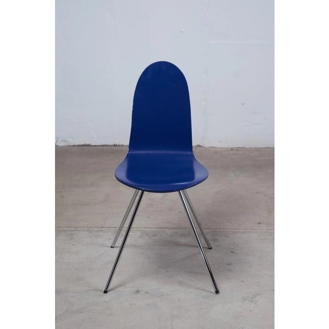 This is the 'Tongue' chair by Danish designer, Arne Jacobsen for Fritz Hansen. Jacobsen has designed a series of chairs of...