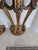 Pair of French Louis 16th Style Giltwood Rouge Marble Top Corner Tables - A Pair For Sale - Image 10 of 14