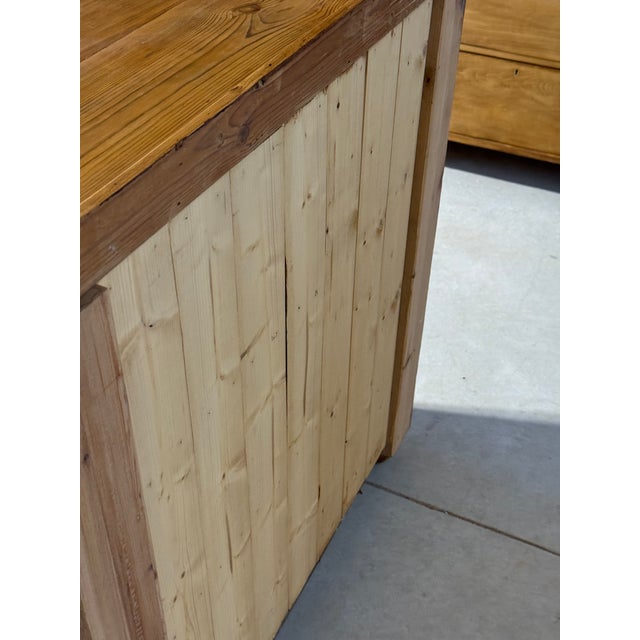 Antique Pine Two Over Two Drawers - Chest of Drawers With Lip From England For Sale - Image 18 of 18