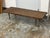 Mid-Century Modern Mid-Century Slatted Walnut Bench / Coffee Table For Sale - Image 3 of 12