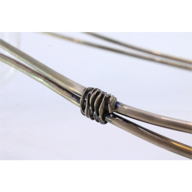 Silver Glass Candy Box with Applications, in Very Good conditions. Designed 1890 to 1919 This piece has an attribution...