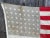 Vintage 48 Star American Flag With Wear and Fade For Sale In Philadelphia - Image 6 of 7