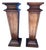 Pair of Vintage Italian Neoclassical Display Pedestals For Sale