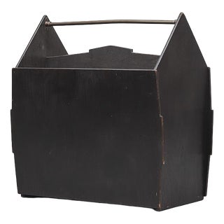 Art Deco Design Magazine Rack For Sale