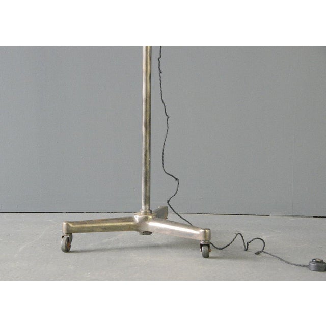 French Standing Surgeons Floor Lamp, 1950s For Sale - Image 3 of 7