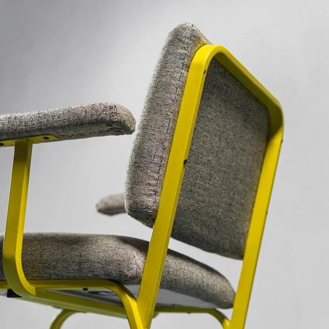 Gray Lounge Chairs, 1970s, Set of 3 For Sale - Image 8 of 11