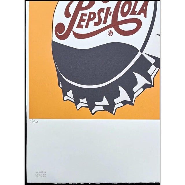After Andy Warhol, Pepsi-Cola Yellow , 1980s, Lithograph For Sale - Image 4 of 7