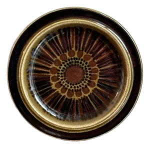 Mid-20th Century Arabia of Finland ‘Kosmos’ Stoneware Bread / Hors d'Oeuvre Plate