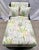Contemporary Ballard Designs Chaise Lounge Dark Wood Frame Upholstered Freya Multi Botanical For Sale - Image 3 of 12