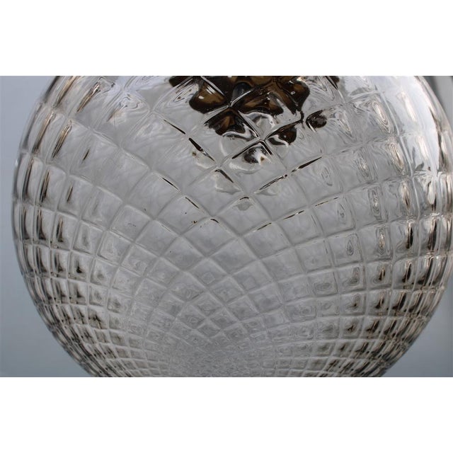 Big Grey Ball Murano Chandelier from Venini, 1960s For Sale - Image 7 of 14