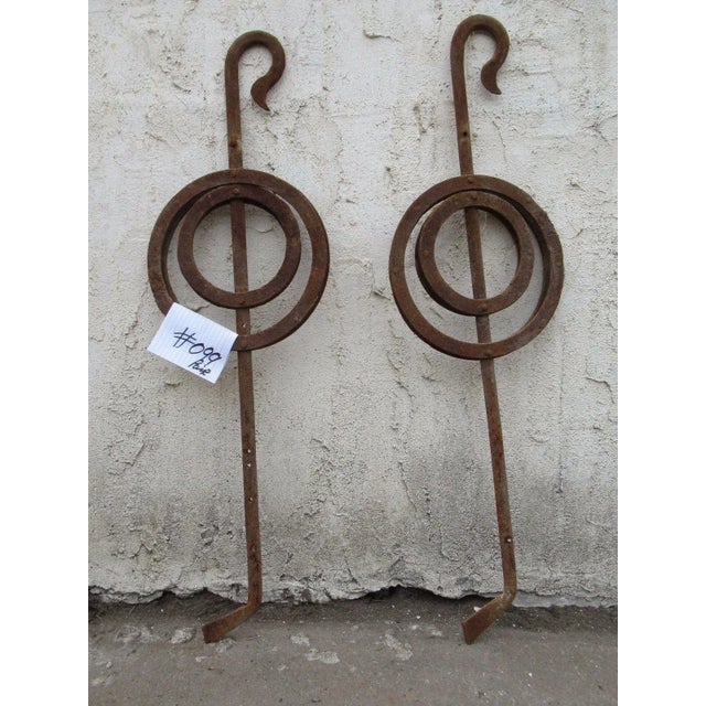 Wonderful piece of Architecture. Heavy, tight and sturdy.. piece does show signs of age related wear including rust,...