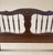 Vintage 20th Century Carved Wooden Bed Frame with Ornamental Headboard & Footboard For Sale - Image 12 of 14