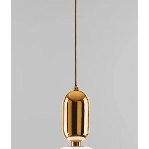 Aballs T Gr Golden Suspension Lamp by Jaime Hayon for Parachilna For Sale - Image 3 of 16