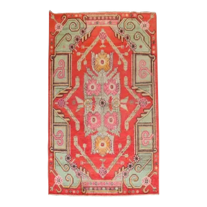 Bright Samarkand Khotan Rug, 5'2''x 8'2''