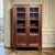 Antique French Louis XVI Style Mahogany Vitrine ~ Bookcase with Carrara Marble is an elegant piece crafted in solid...