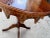 Wood Vintage Giraffe Animal Print Wood Turned Leg Pedestal Table Lane Furniture For Sale - Image 7 of 10