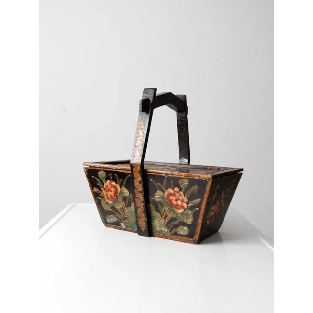 Antique Chinese Painted Box For Sale - Image 13 of 13