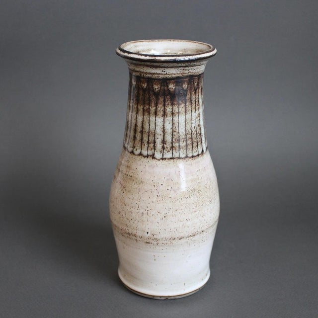 Mid-Century Modern French Ceramic Vase by Jacques Pouchain, 1960s For Sale - Image 4 of 17