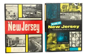 Vintage New Jersey Book Set in Presentation Slipcase