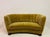 1930s Vintage Danish Curved Banana Sofa, 1930s For Sale - Image 5 of 13