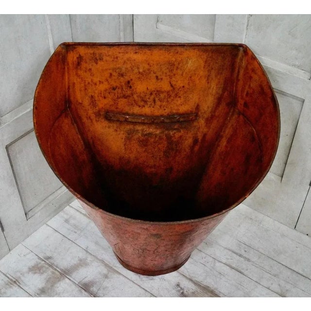 Antique French Painted Grape Hod For Sale - Image 4 of 10