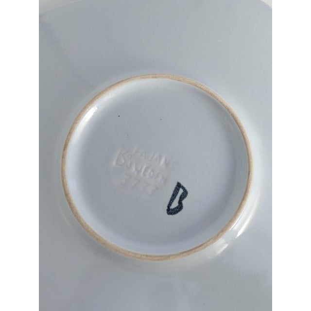 Mid-Century Modern French Blue Plate by Eva Jancke-Björk for Bo Fajans, 1950s For Sale - Image 9 of 11