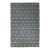 Modern Midnight Blue Ikat Style Hand-Knotted Wool Area Rug 13x20 For Sale