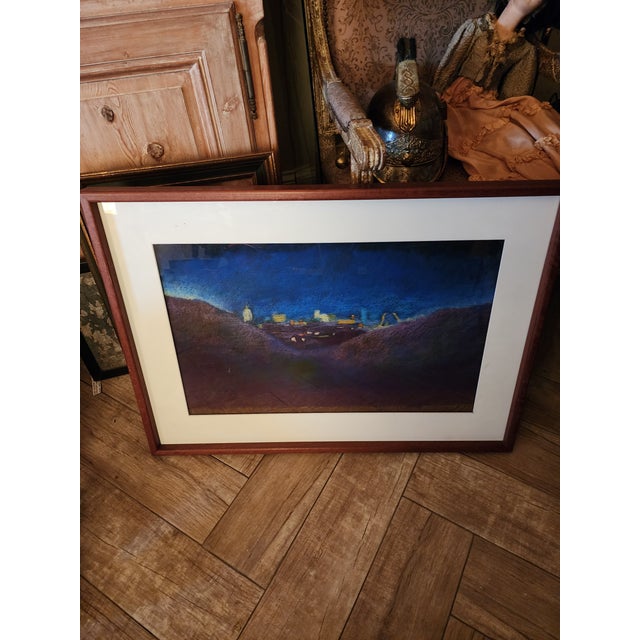 Nocturnal Isabel Stensland Pastel For Sale In San Antonio - Image 6 of 6