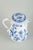 Meissen Coffee Pot, Early 20th Century Coffee pot in white porcelain with underglaze blue decoration in the classic...