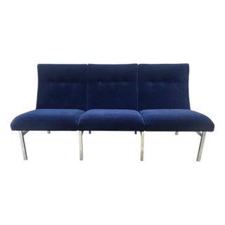 MCM Attributed to Steelcase Sofa Newly Reupholstered For Sale