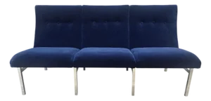MCM Attributed to Steelcase Sofa Newly Reupholstered