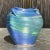 Boho Chic Vintage Boho Original Studio Pottery Vase For Sale - Image 3 of 10