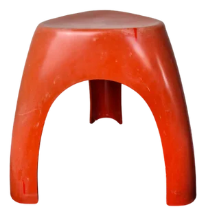 Red Elephant Stool from Vilmer, Spain, 1980s