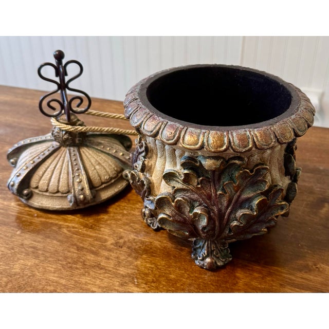 Baroque Decorative Urn For Sale - Image 10 of 12