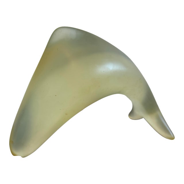 Mid-Century Brazilian Modern Acrylic Jumping Fish Sculpture, 1960s For Sale