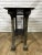 Cast Iron Table made around 1920, upper and middle plates made of newer material