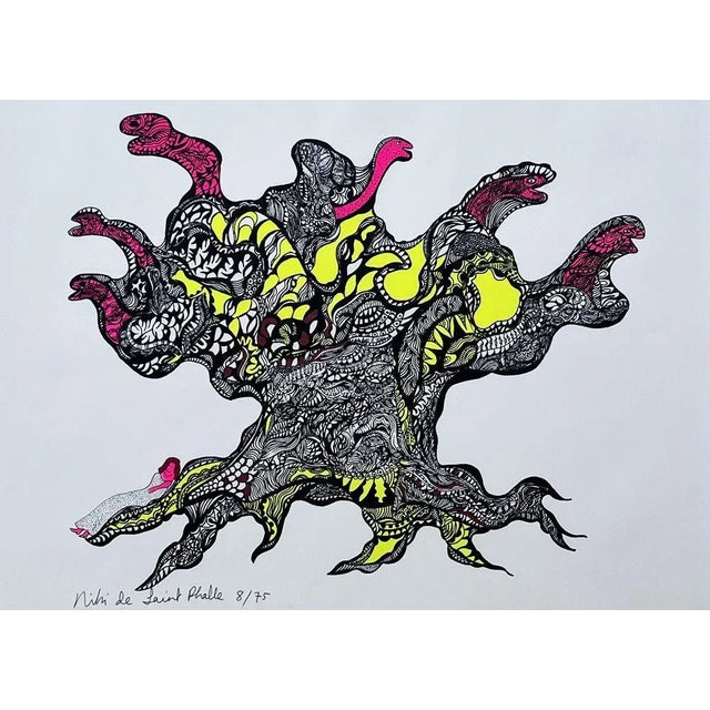 Niki De Saint Phalle, The Tree, 1960s, Silkscreen For Sale - Image 10 of 10