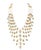 2020s Traditional Kundan 5 Layer Polki Rose Cut Diamond 18 K Bridal Set and Chand Bali For Sale - Image 5 of 8