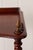 Late 19th Century Victorian Mahogany 3-Tier Whatnot With Bobbin Legs on Casters For Sale - Image 9 of 11