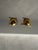 Vintage English Traditional Miniature Solid Brass Chairs, a Pair For Sale - Image 9 of 11