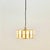 Scandinavian Mid-Century Glass & Brass Ceiling Light/Chandelier Attributed to Carl Fagerlund for Orrefors, Sweden, 1960s For Sale - Image 6 of 11