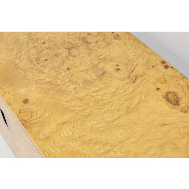 Roger Sprunger for Dunbar Burled Olivewood Sideboard or Credenza For Sale - Image 9 of 10
