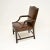 Late 18th Century Georgian Leather Gainsborough Armchair, 1790s For Sale - Image 5 of 11