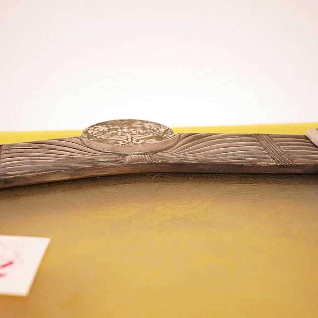 Vintage Tray in Marble and 800 Silver For Sale - Image 5 of 9