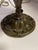 Metal 1930s Art Deco Signed Pairpoint Reverse Painted Lamp W/Bronze Base For Sale - Image 7 of 12