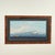 Lofty pair of gouache paintings on paper both painted in Naples with a view of the bay with boats and figures against the...