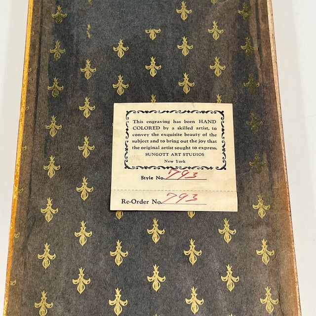 Vintage Hand Colored Engraving Old World European Fruit Swag For Sale - Image 18 of 18